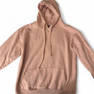 Mens Pink Floral Hoodie